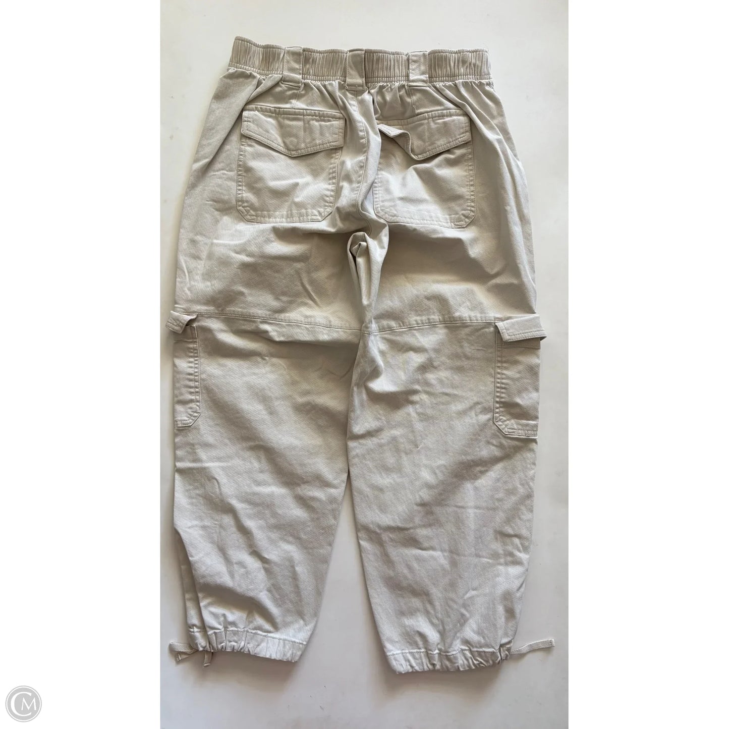 Jeans Straight By Old Navy In Cream, Size: L