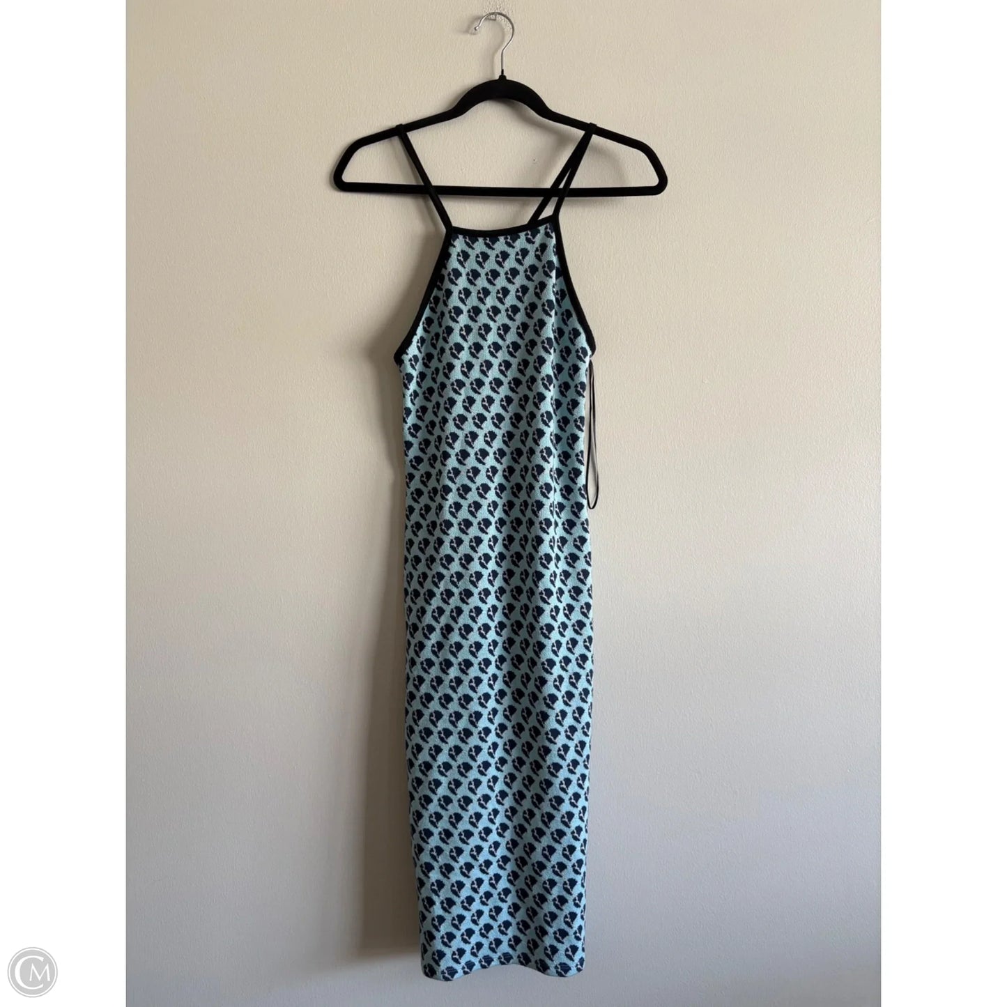 Dress Casual Midi By Zara In Blue, Size: Xs