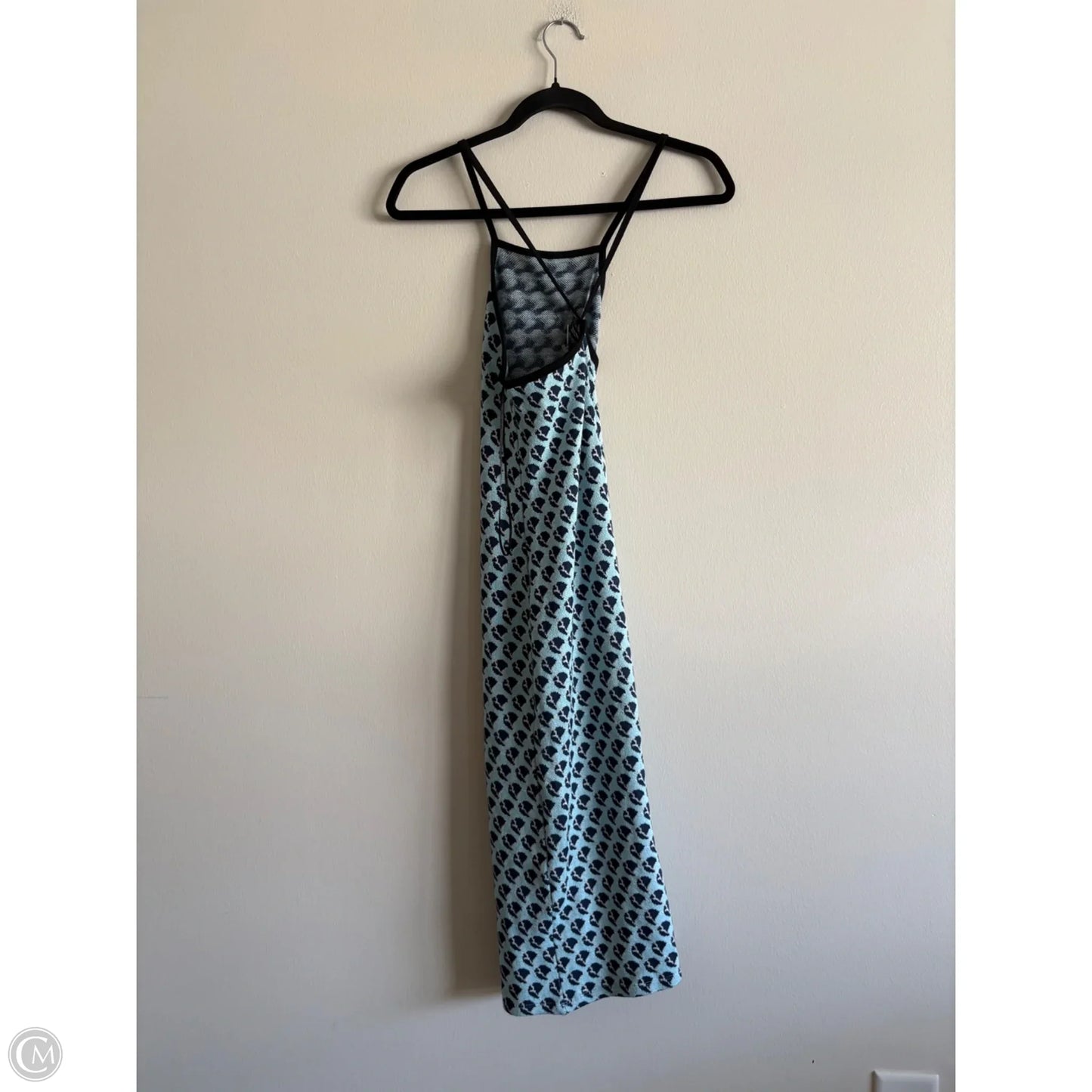 Dress Casual Midi By Zara In Blue, Size: Xs