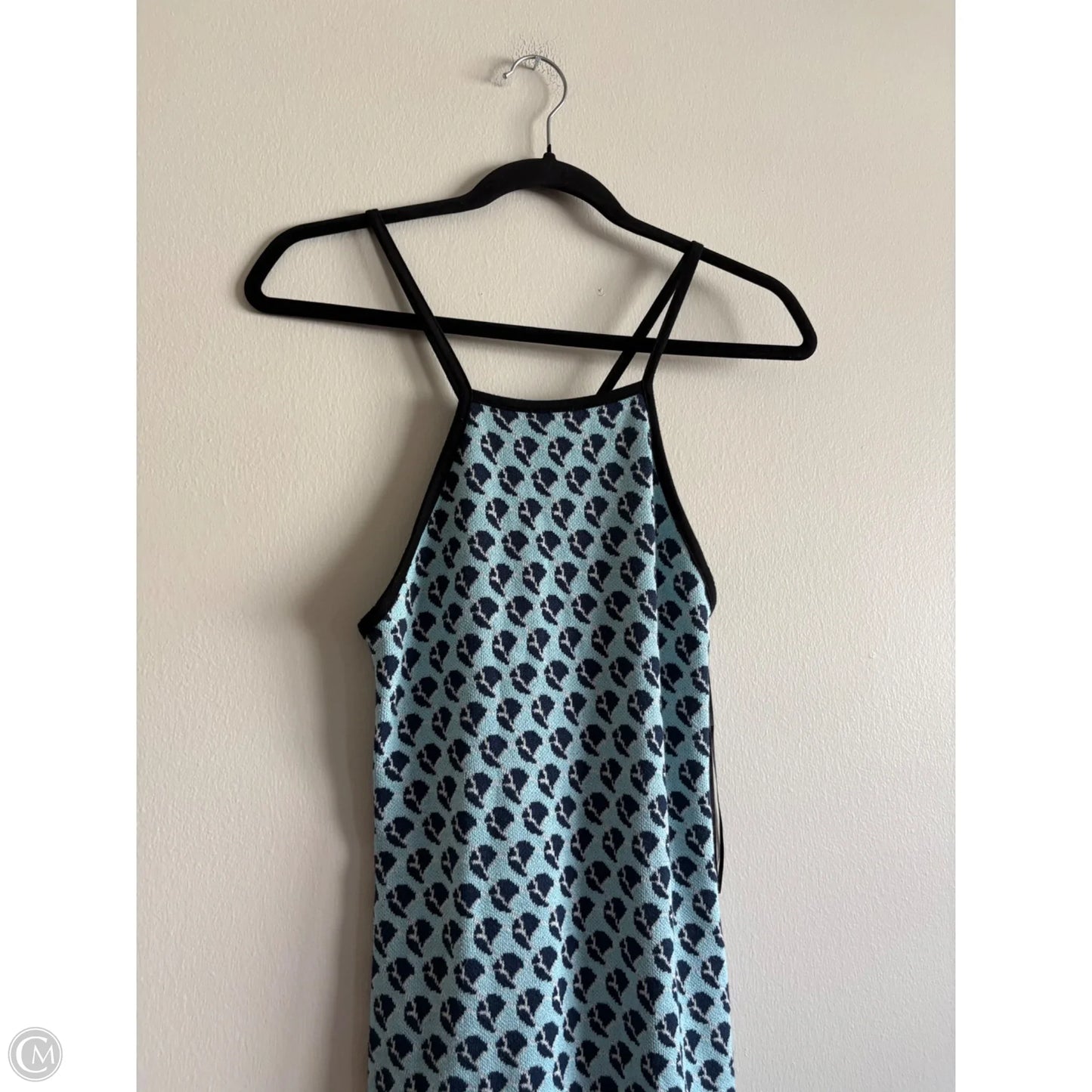 Dress Casual Midi By Zara In Blue, Size: Xs