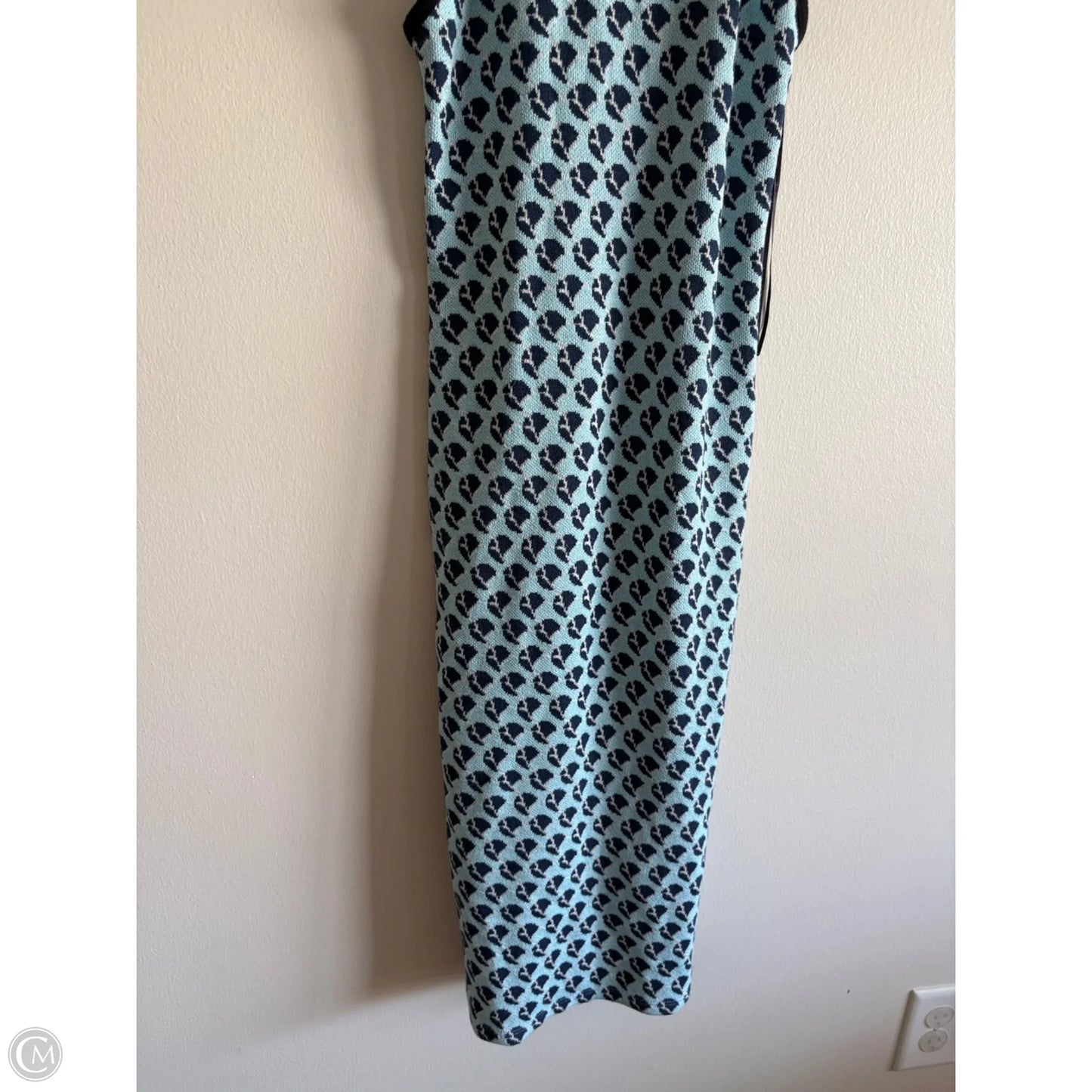 Dress Casual Midi By Zara In Blue, Size: Xs