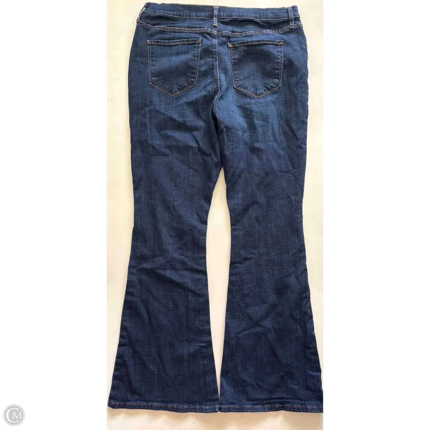 Jeans Flared By Ana In Blue, Size: 16