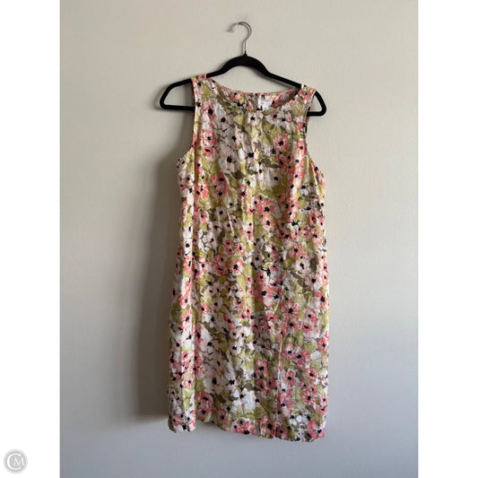 Dress Work By J. Jill In Floral Print, Size: M
