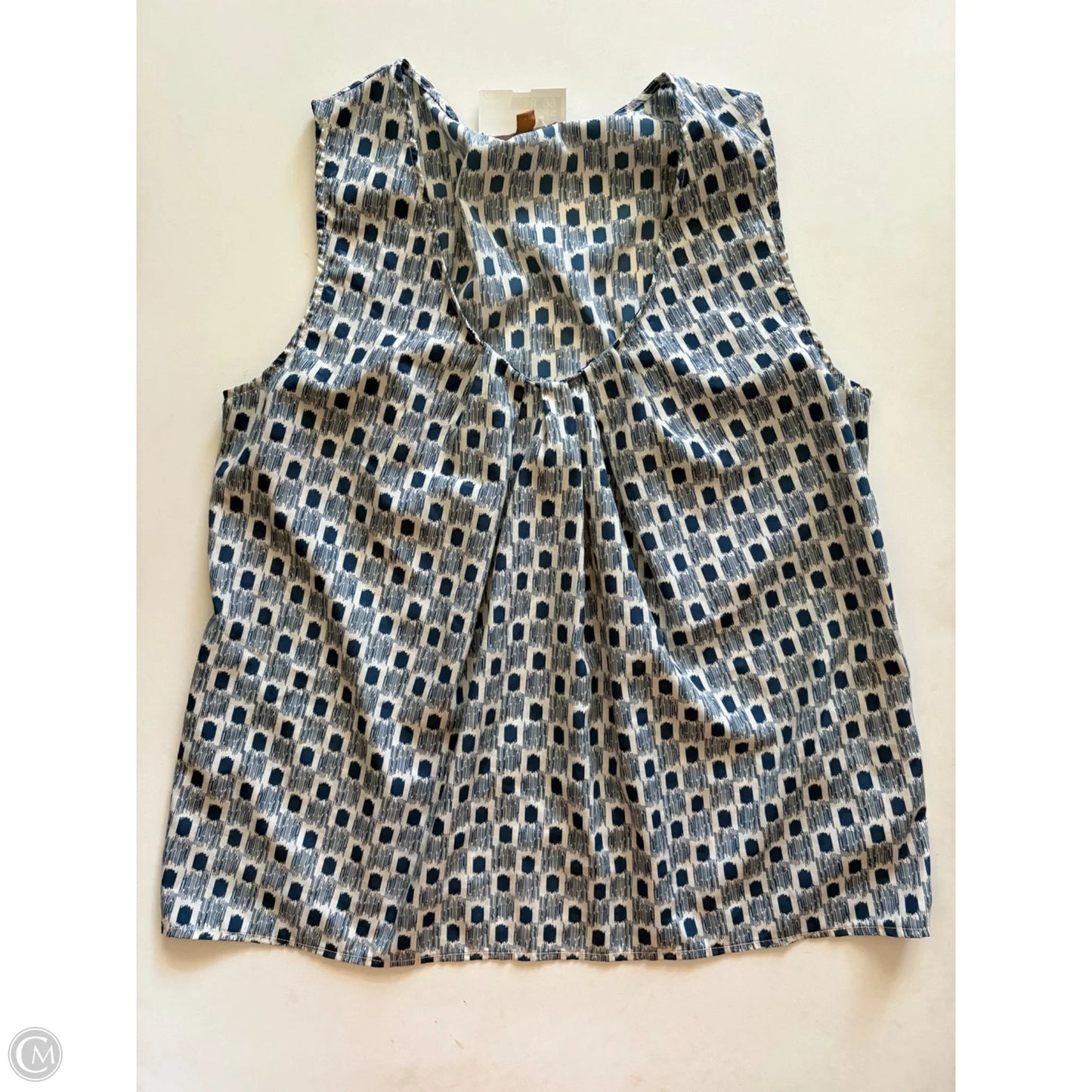 Tank Top By Ellen Tracy In Blue, Size: M