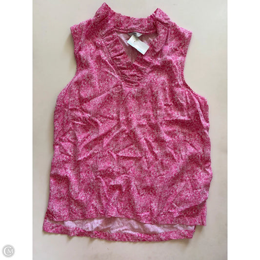 Top Sleeveless By Crown And Ivy In Pink, Size: M