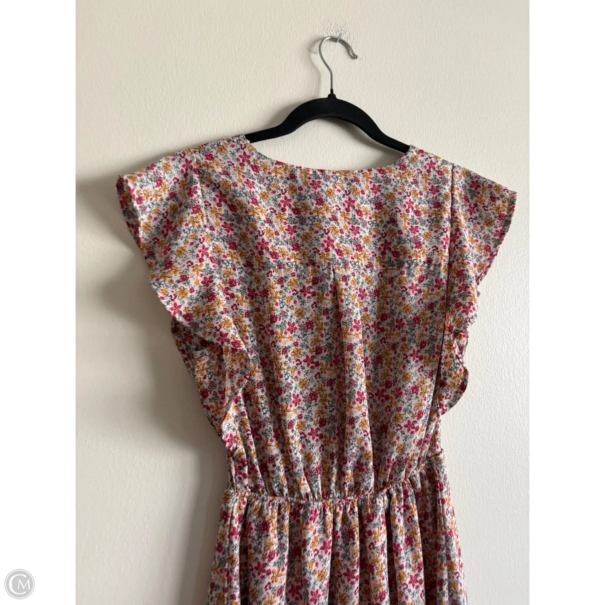 monteau dress Monteau Los Angeles floral print dress. Cinch