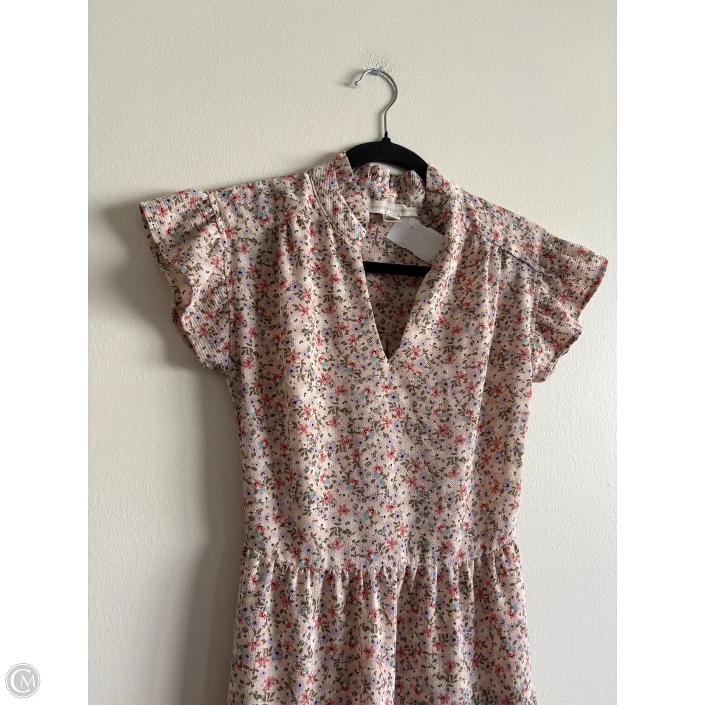 Dress Casual Maxi By Monteau In Floral Print, Size: S