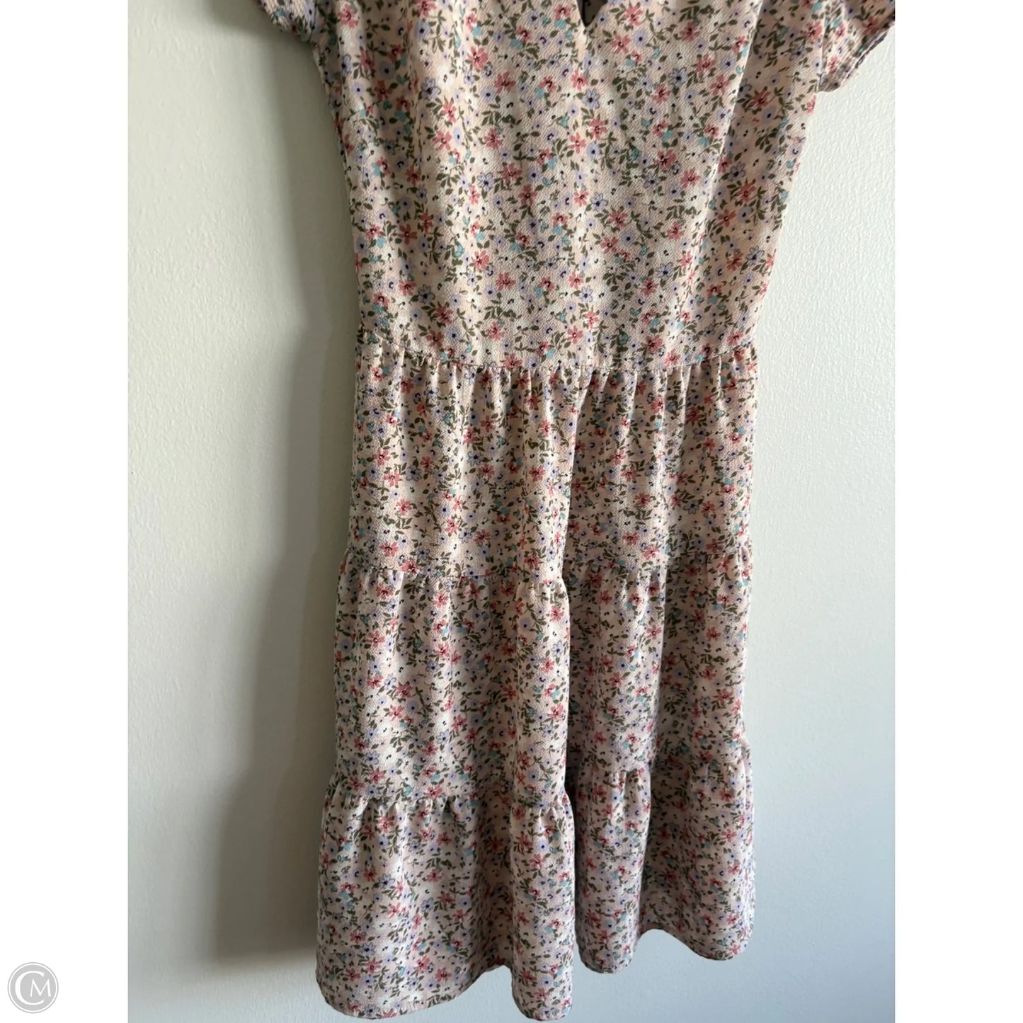 Dress Casual Maxi By Monteau In Floral Print, Size: S
