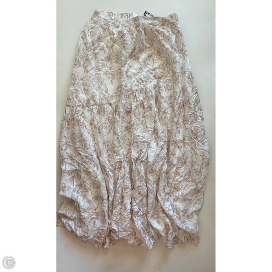 Skirt Maxi By Sincerely Jules In Cream, Size: S