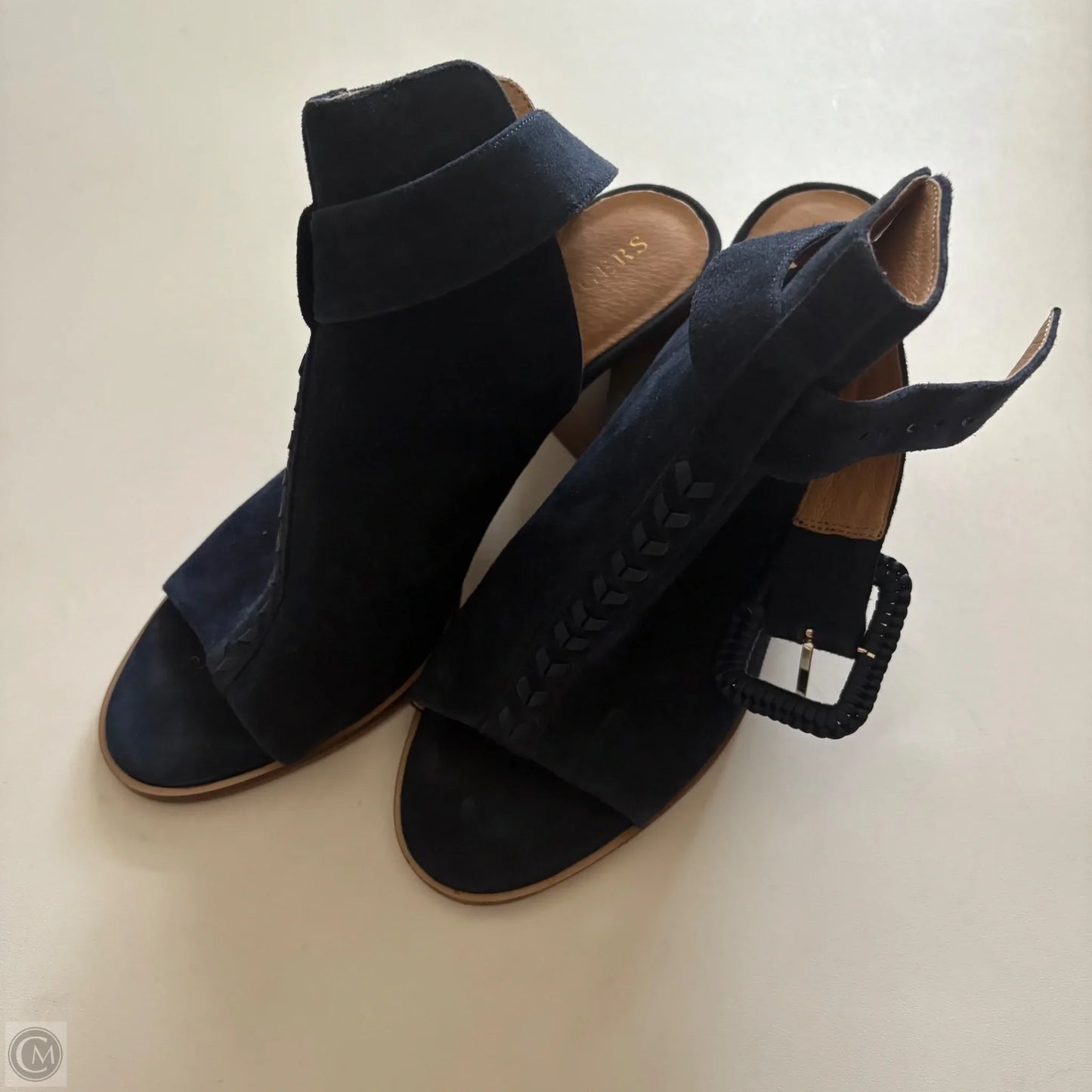 Shoes Heels Block By Jack Rogers In Navy, Size: 9