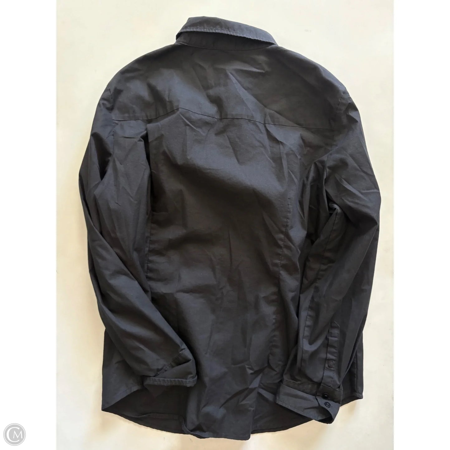 Top Long Sleeve By Worthington In Black, Size: Xl