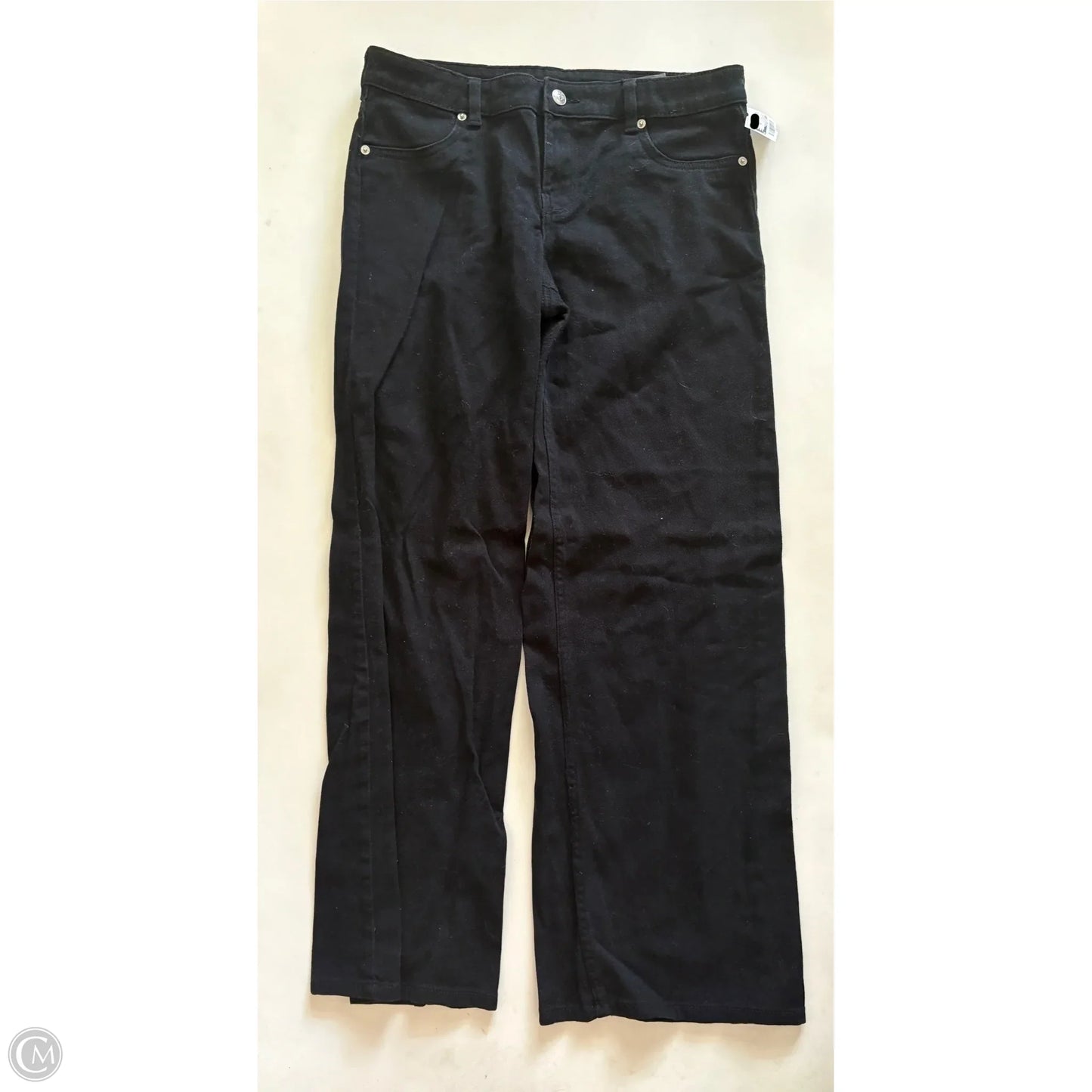 Jeans Wide Leg By Divided In Black, Size: 6