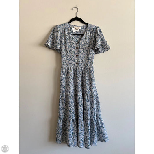 monteau midi dress Dress Casual Midi By Monteau In Brown & White, Size: M