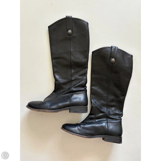 Boots Designer By Frye In Black, Size: 6