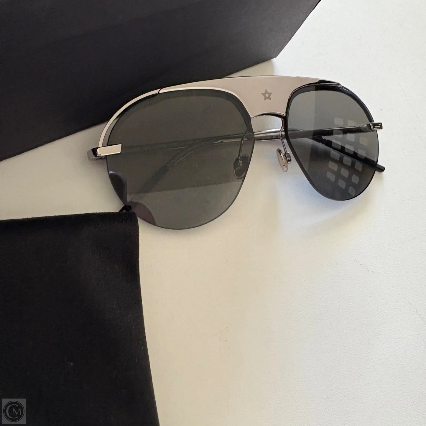 Sunglass Case Luxury Designer By Dior, Size: Medium