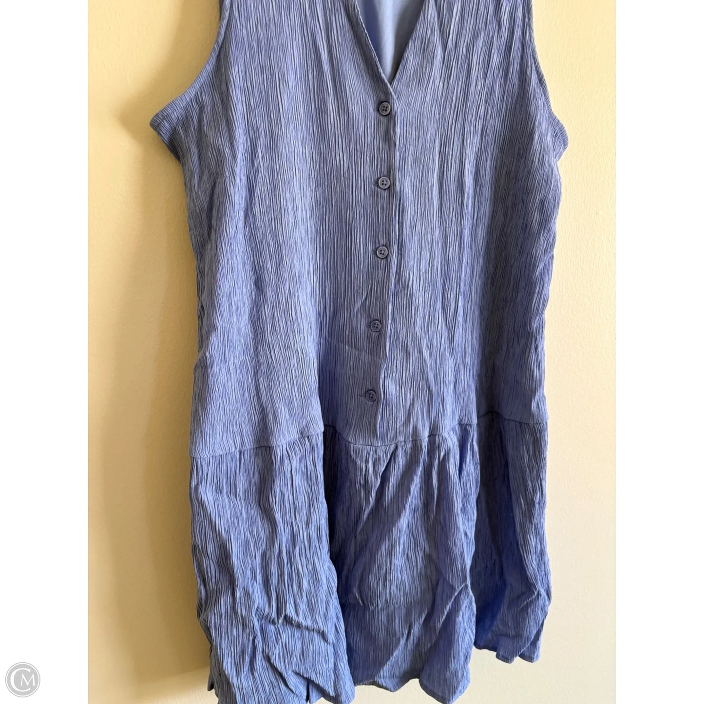 Dress Casual Midi By Nine West Apparel In Purple, Size: L