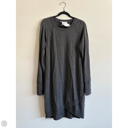 Dress Casual Midi By Workshop In Grey, Size: M