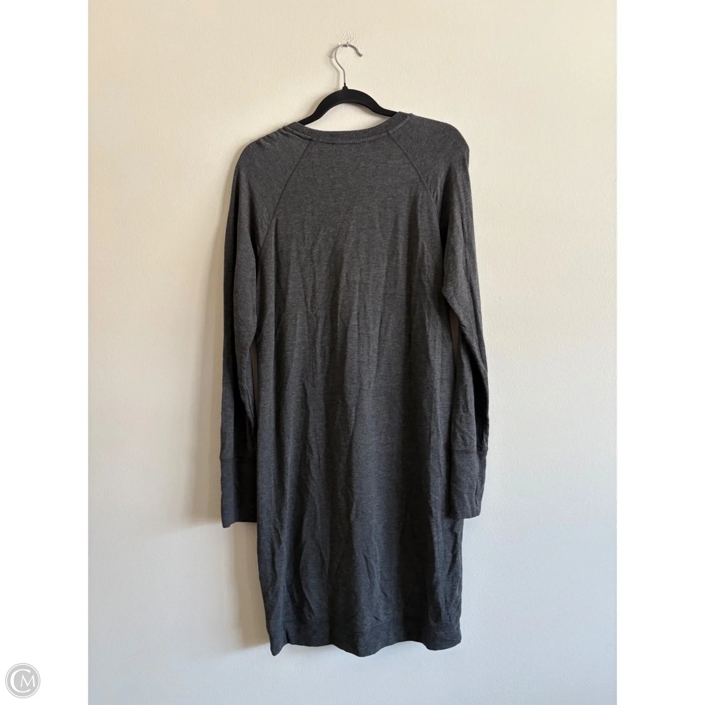 Dress Casual Midi By Workshop In Grey, Size: M