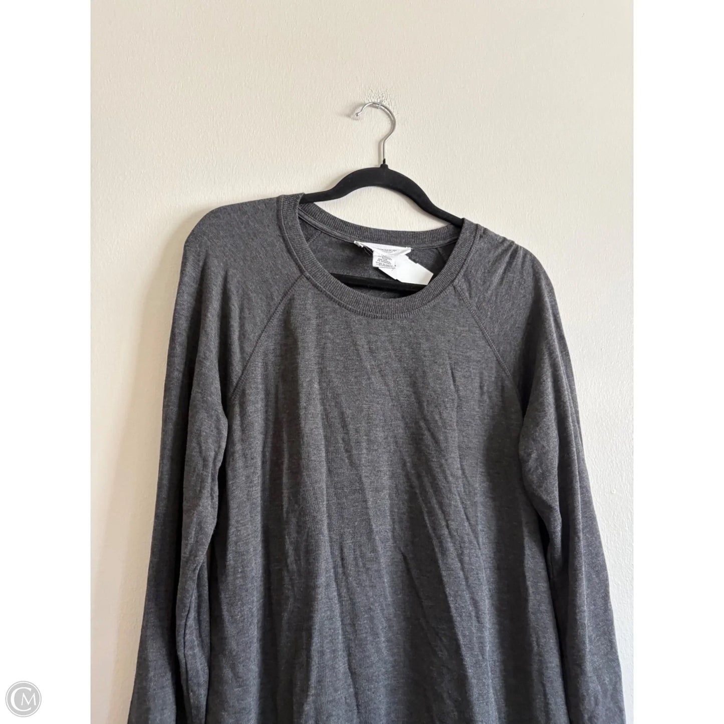Dress Casual Midi By Workshop In Grey, Size: M