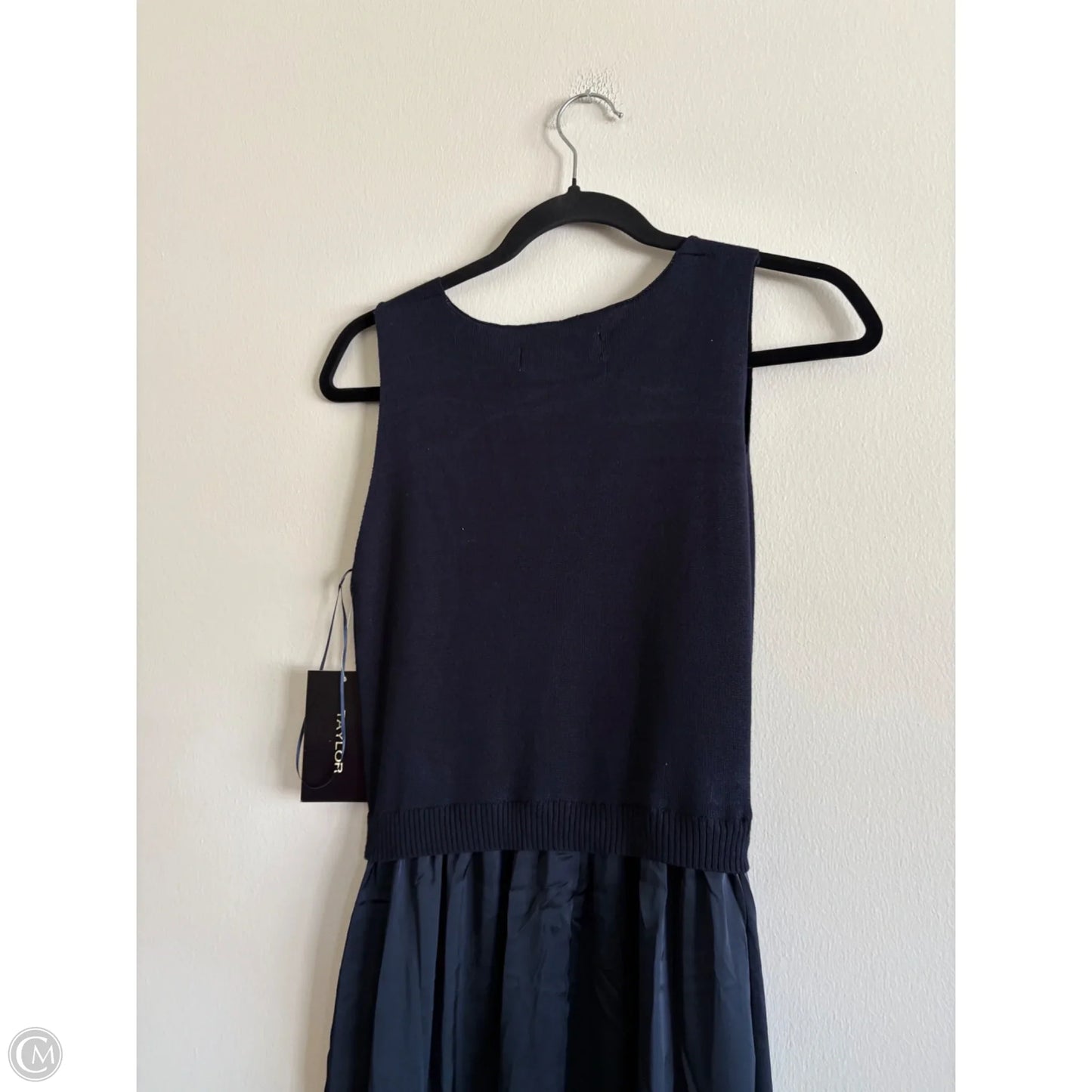 Dress Casual Maxi By Taylor In Navy, Size: S