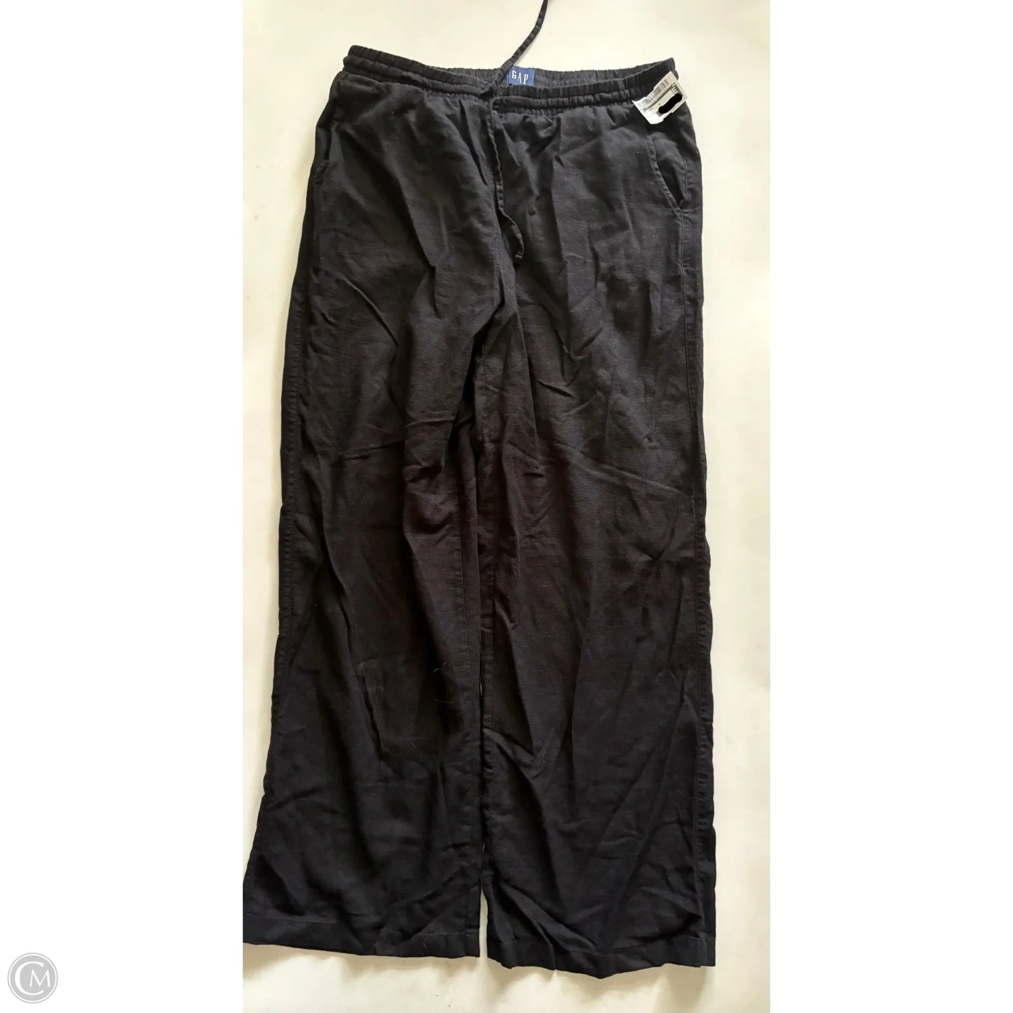 Pants Linen By Gap In Black, Size: M