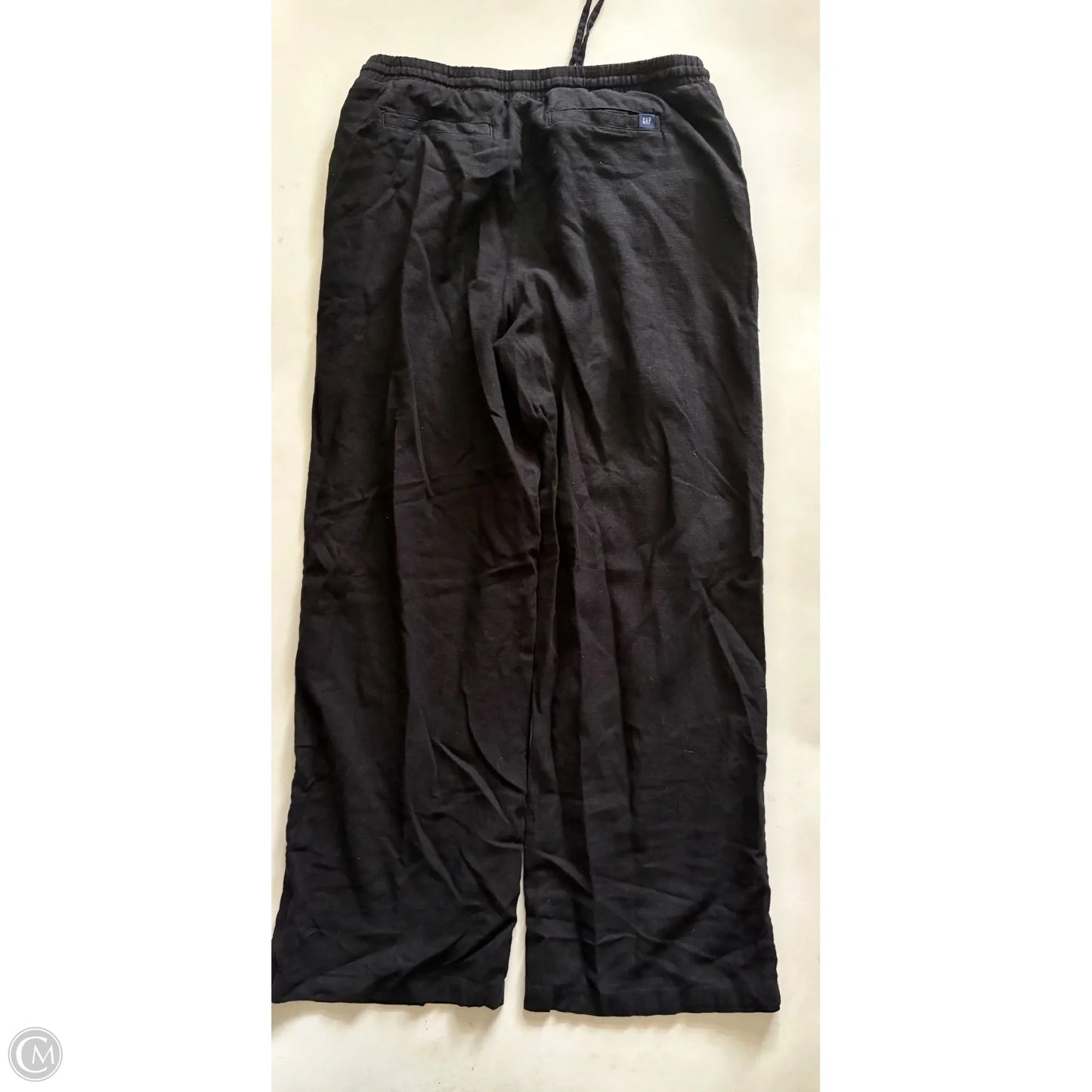Pants Linen By Gap In Black, Size: M