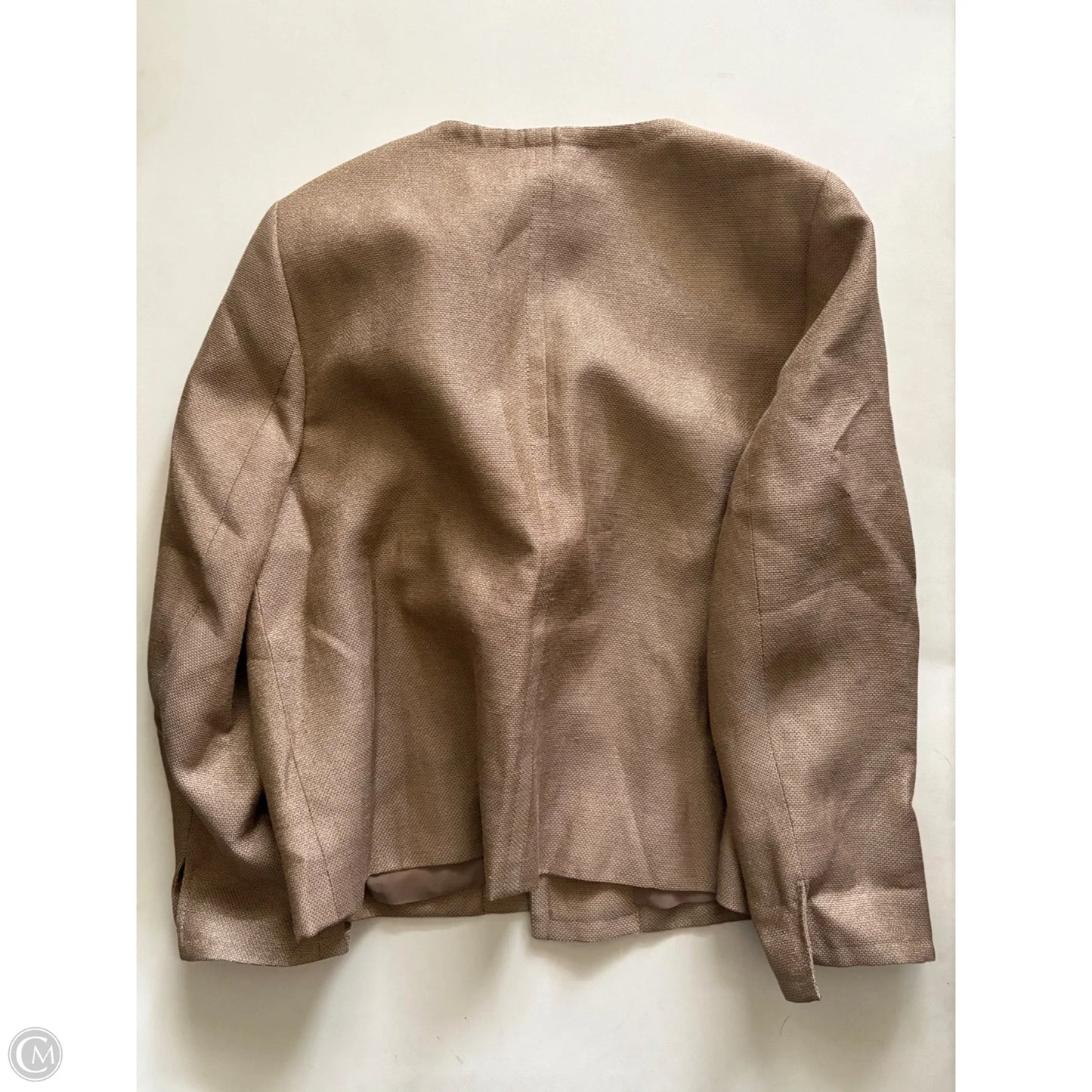 Blazer By Talbots In Gold, Size: 12p