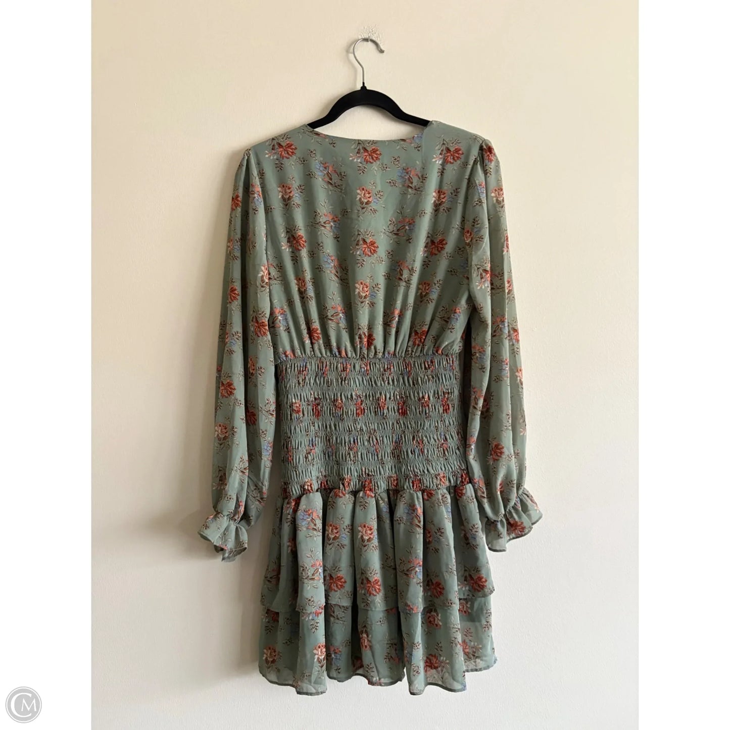 Dress Casual Midi By She + Sky In Green, Size: M