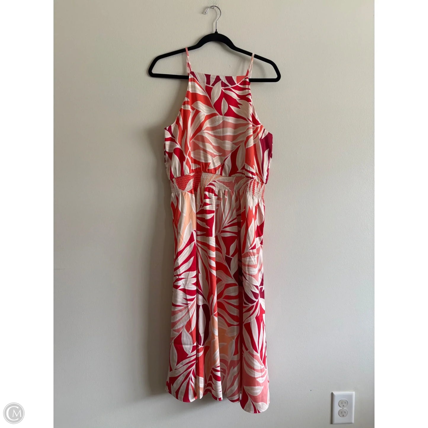 Dress Casual Maxi By Ann Taylor In Orange, Size: Lp