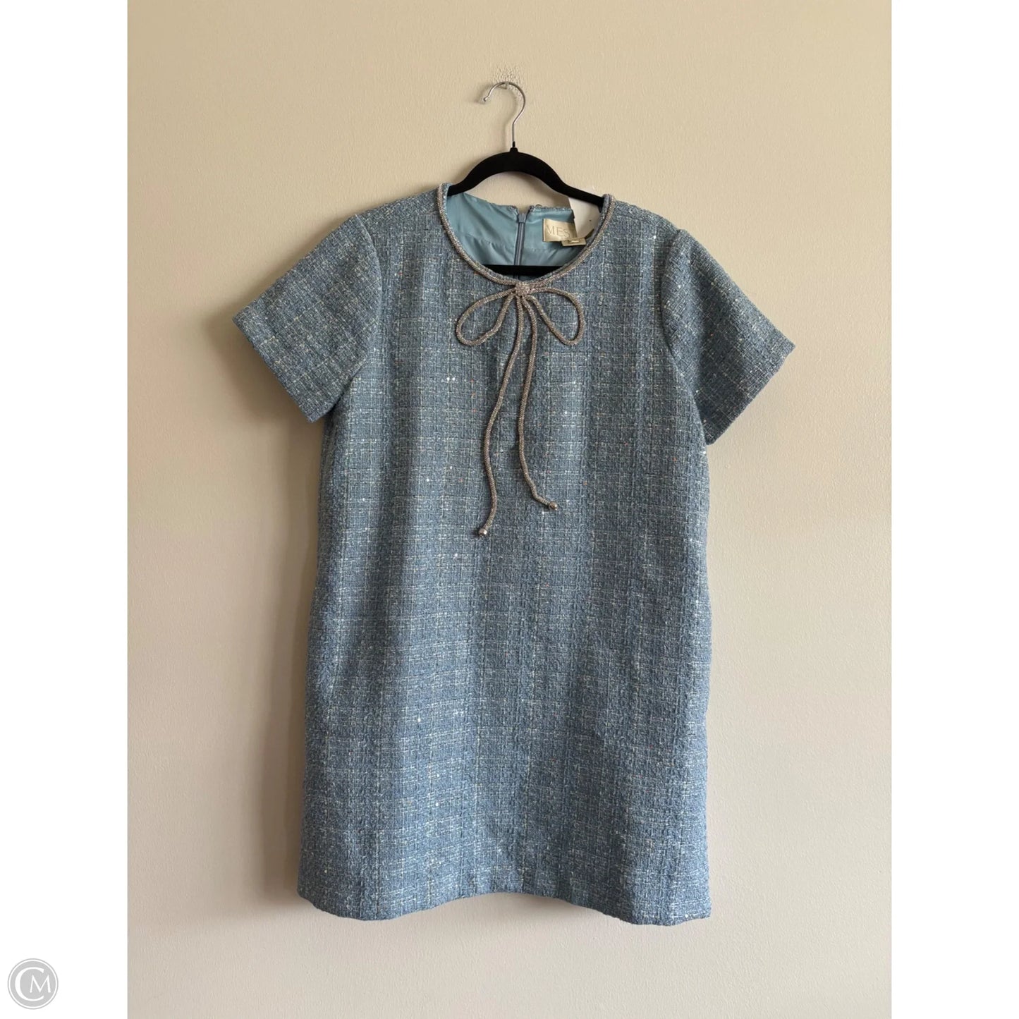 Dress Party Midi By Mestiza In Blue, Size: 12
