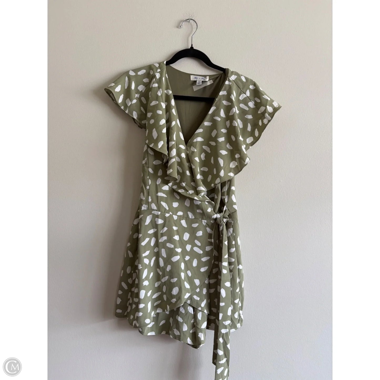 Dress Work By Calvin Klein In Black, Size: 6