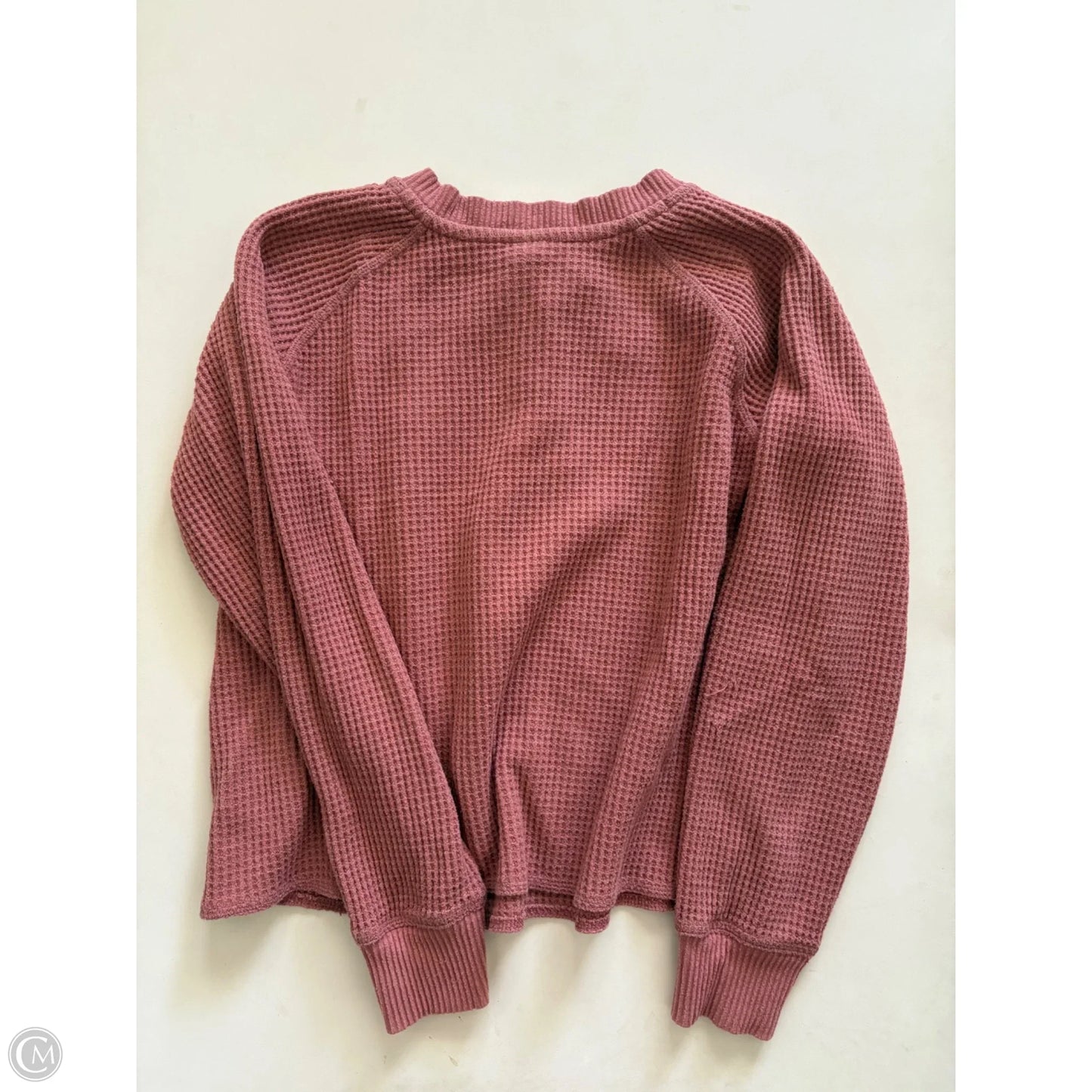 Top Long Sleeve By Old Navy In Pink, Size: S