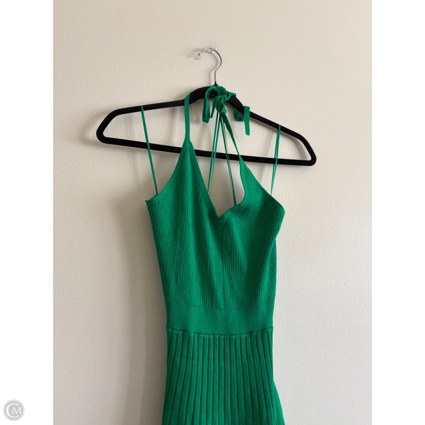 Dress Casual Midi By A New Day In Green, Size: M