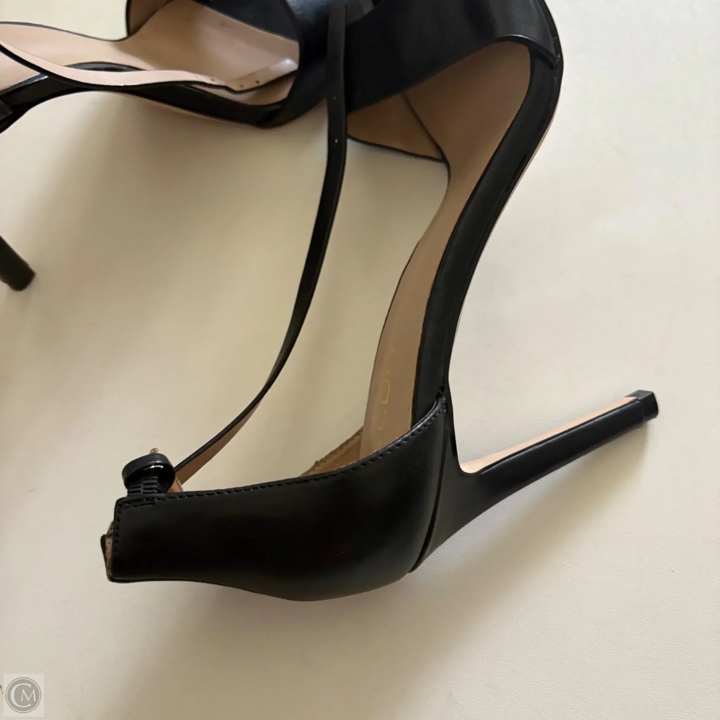 Shoes Heels Kitten By Aldo In Black, Size: 6.5