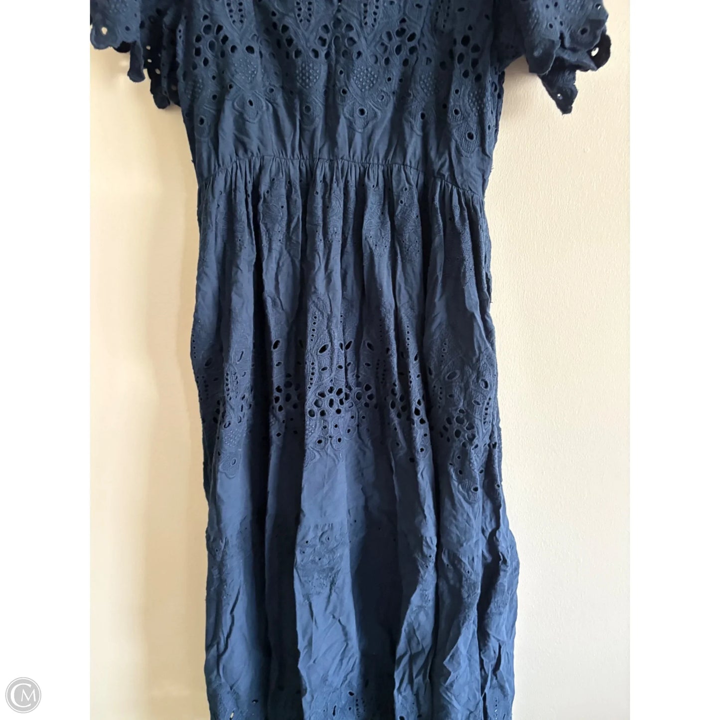 Dress Casual Midi By Gretchen Scott In Navy, Size: Xs