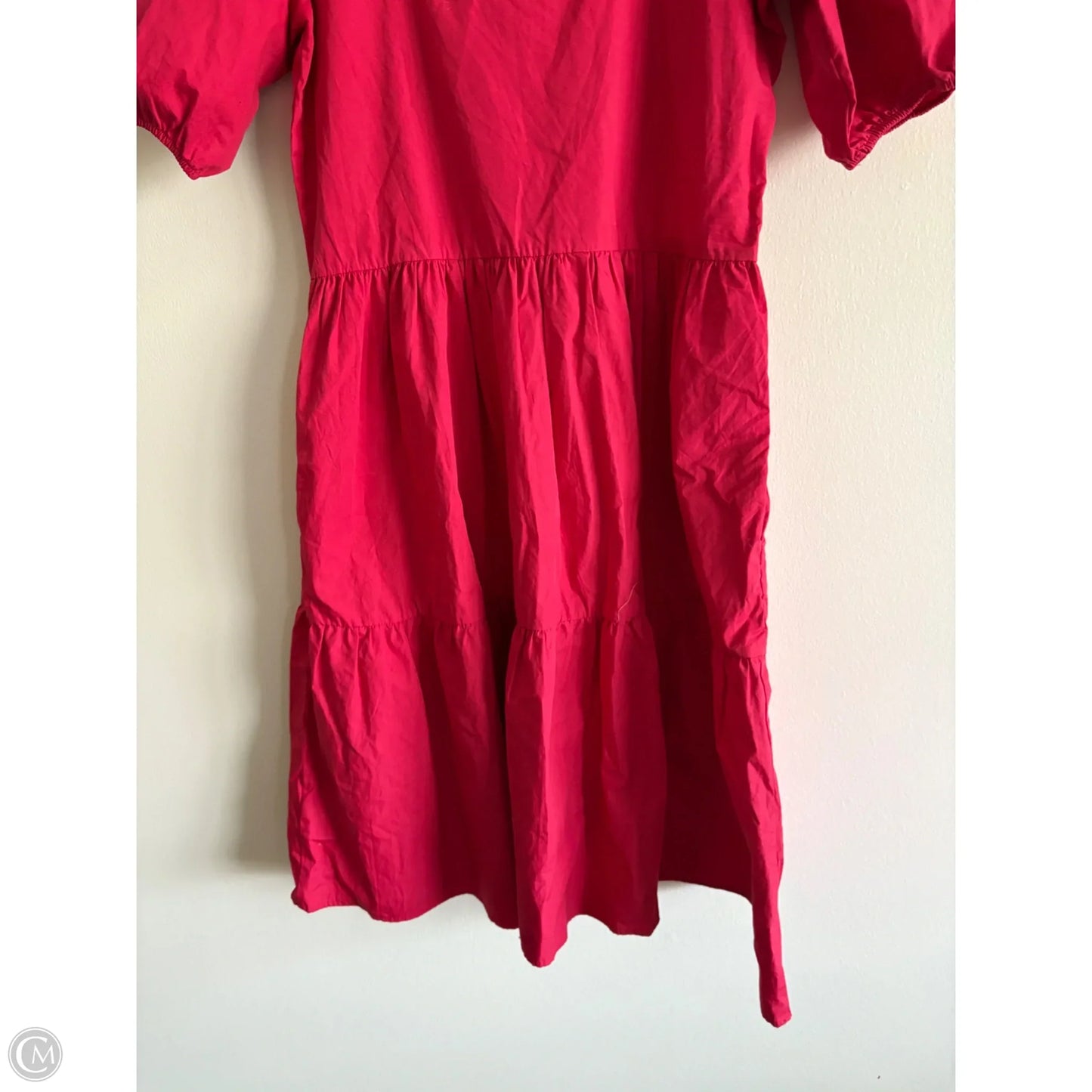 Dress Party Midi By Maude In Red, Size: S