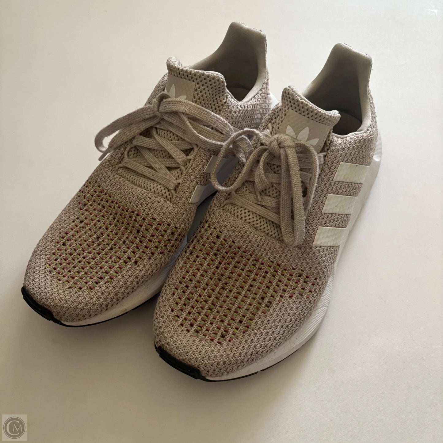 Shoes Athletic By Adidas In Tan, Size: 9.5