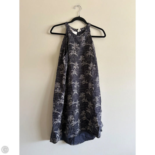Dress Casual Midi By C And C In Blue, Size: L