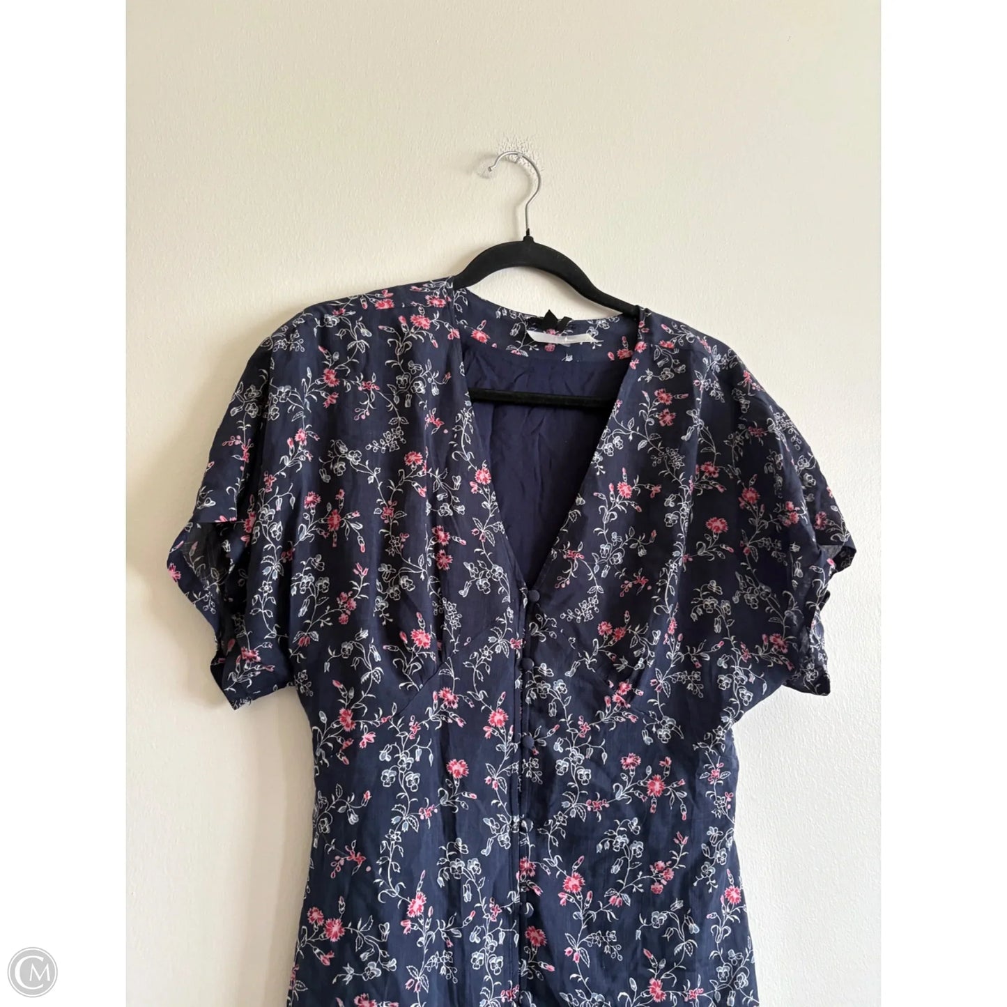 Dress Casual Midi By Paige In Floral Print, Size: S