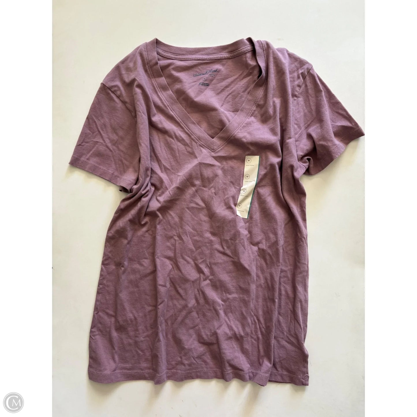 Top Short Sleeve By Universal Thread In Purple, Size: M