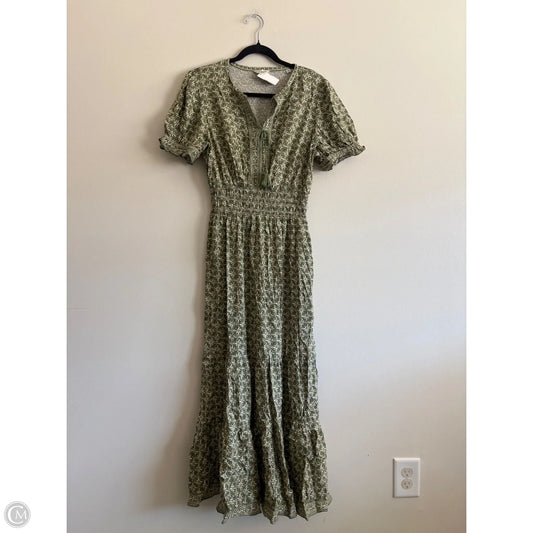 Dress Casual Maxi By Max Studio In Green, Size: M