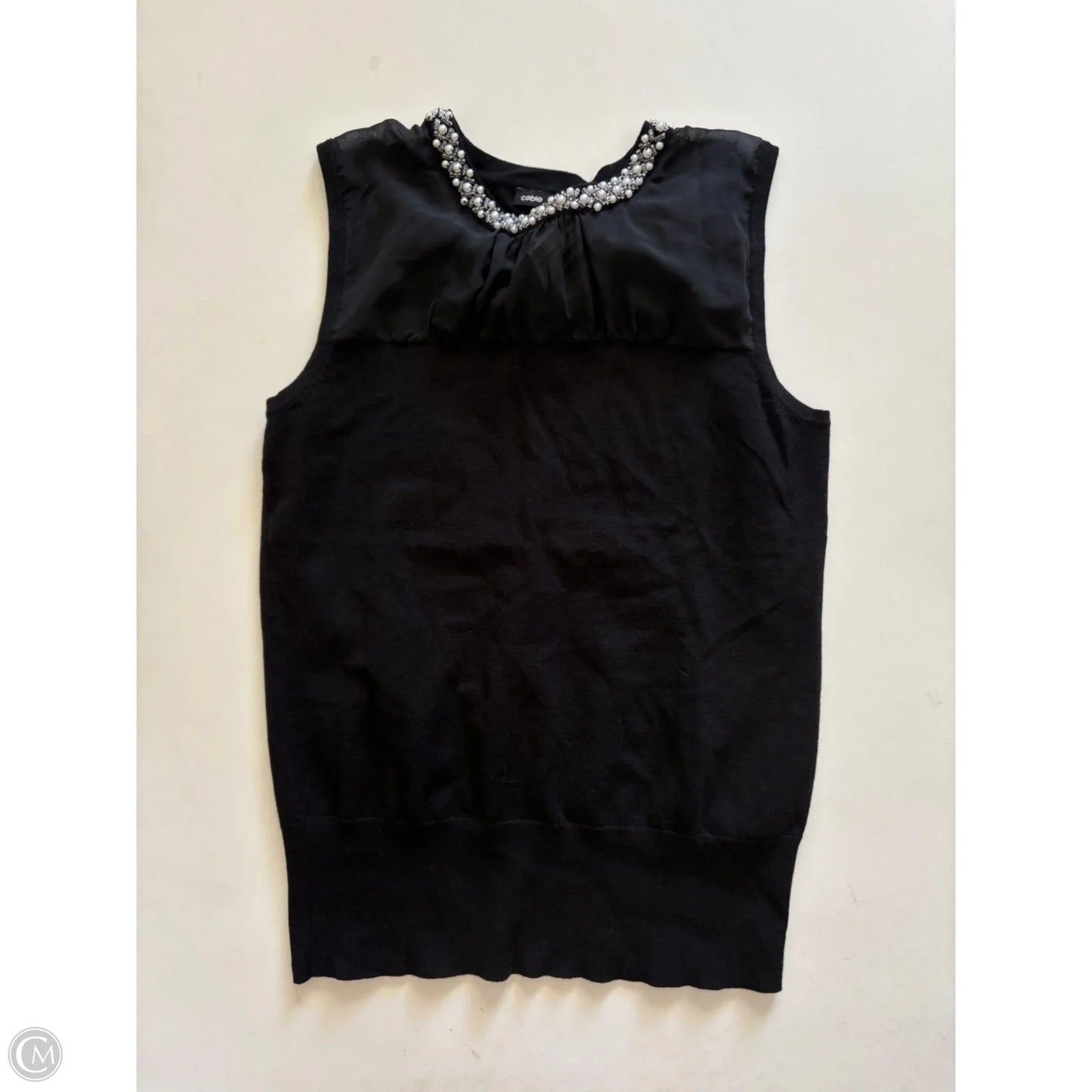 Sweater By Cable And Gauge In Black, Size: S