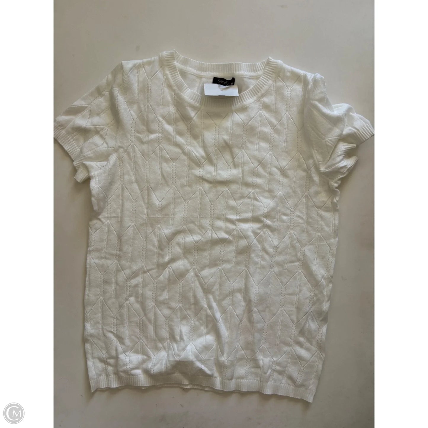 Sweater By Sampeel In White, Size: M
