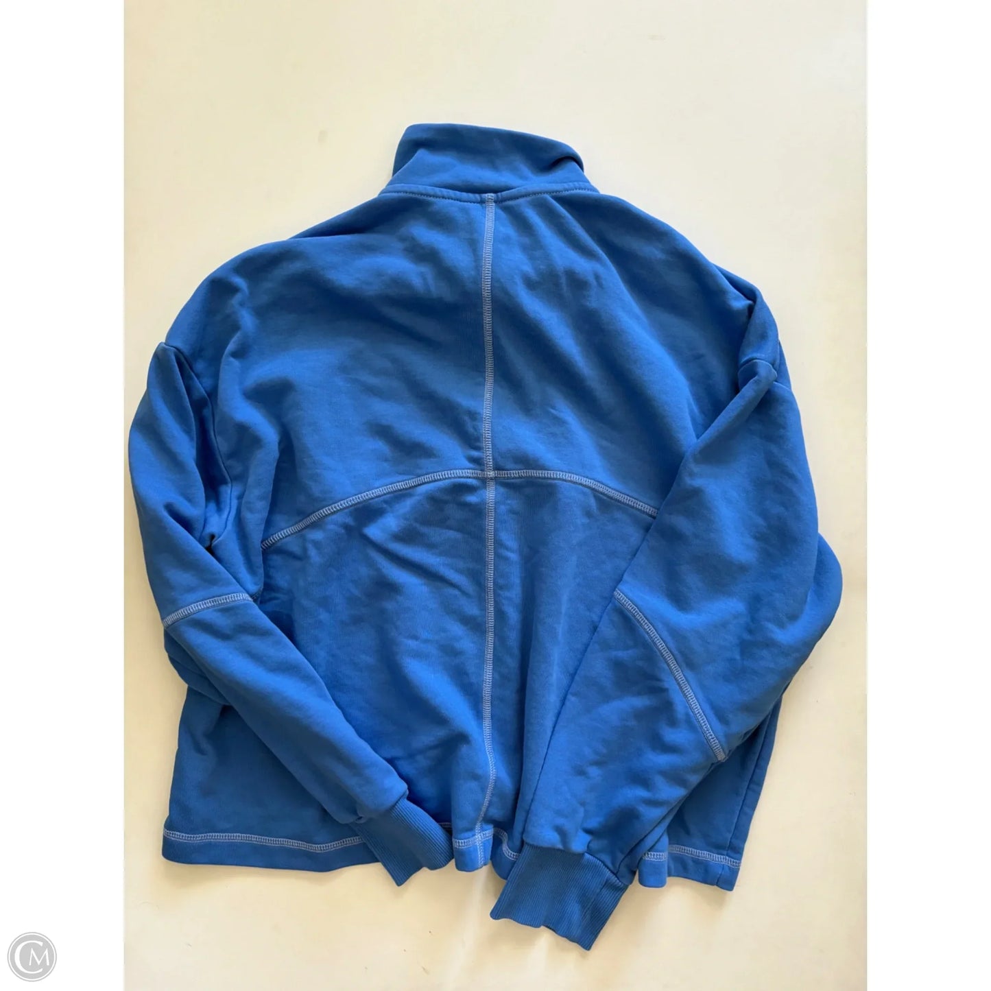 Athletic Jacket By Crown And Ivy In Blue, Size: Xl