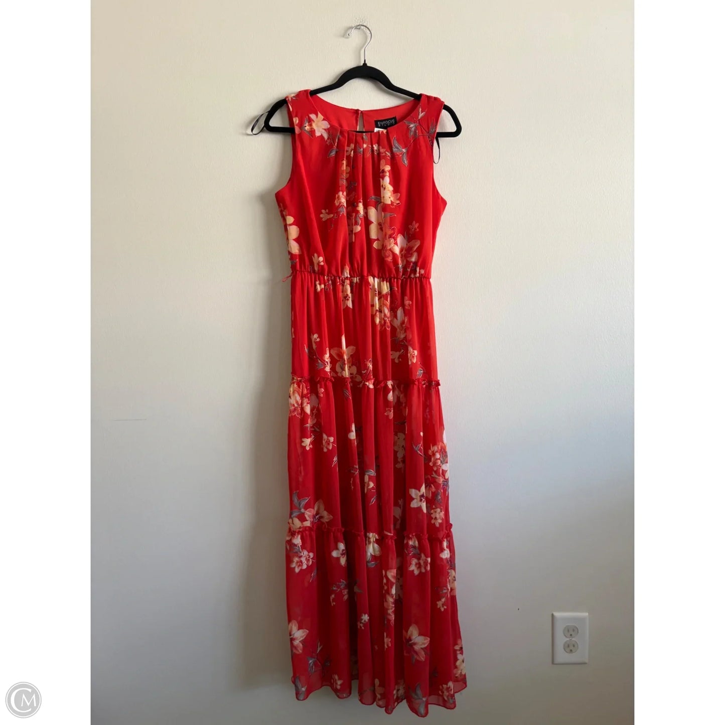 Dress Casual Maxi By Enfocus In Floral Print, Size: 8