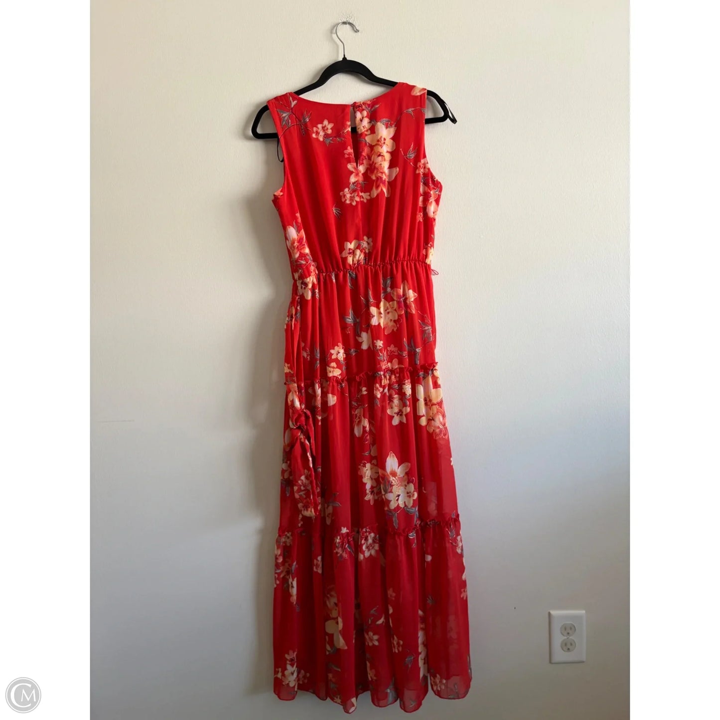 Dress Casual Maxi By Enfocus In Floral Print, Size: 8