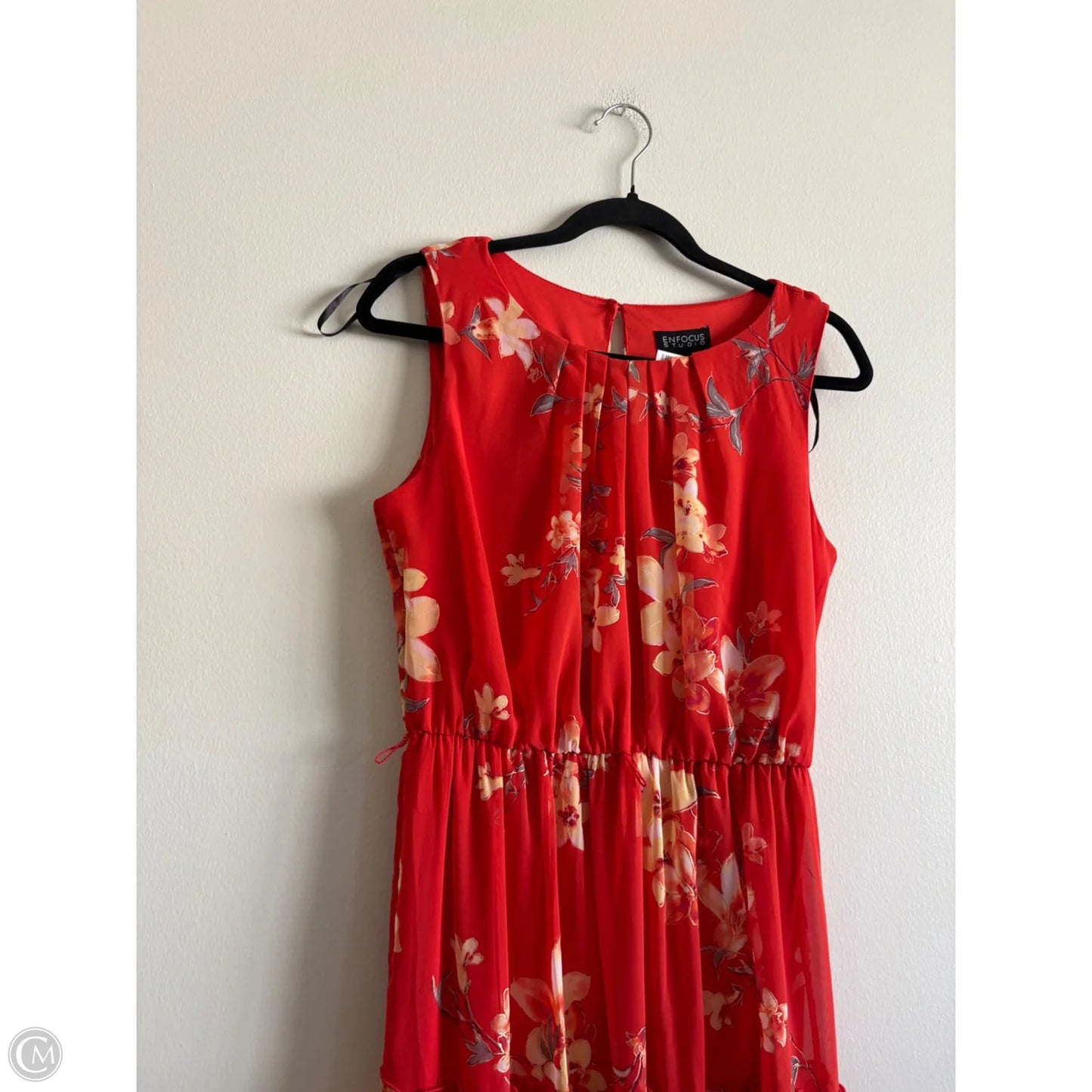 Dress Casual Maxi By Enfocus In Floral Print, Size: 8