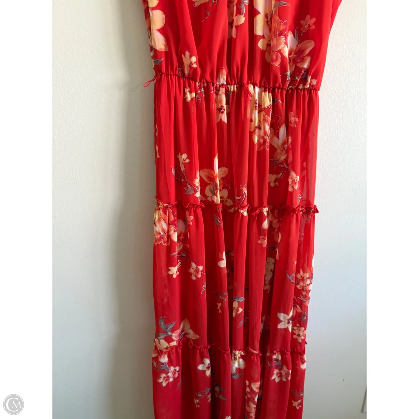 Dress Casual Maxi By Enfocus In Floral Print, Size: 8