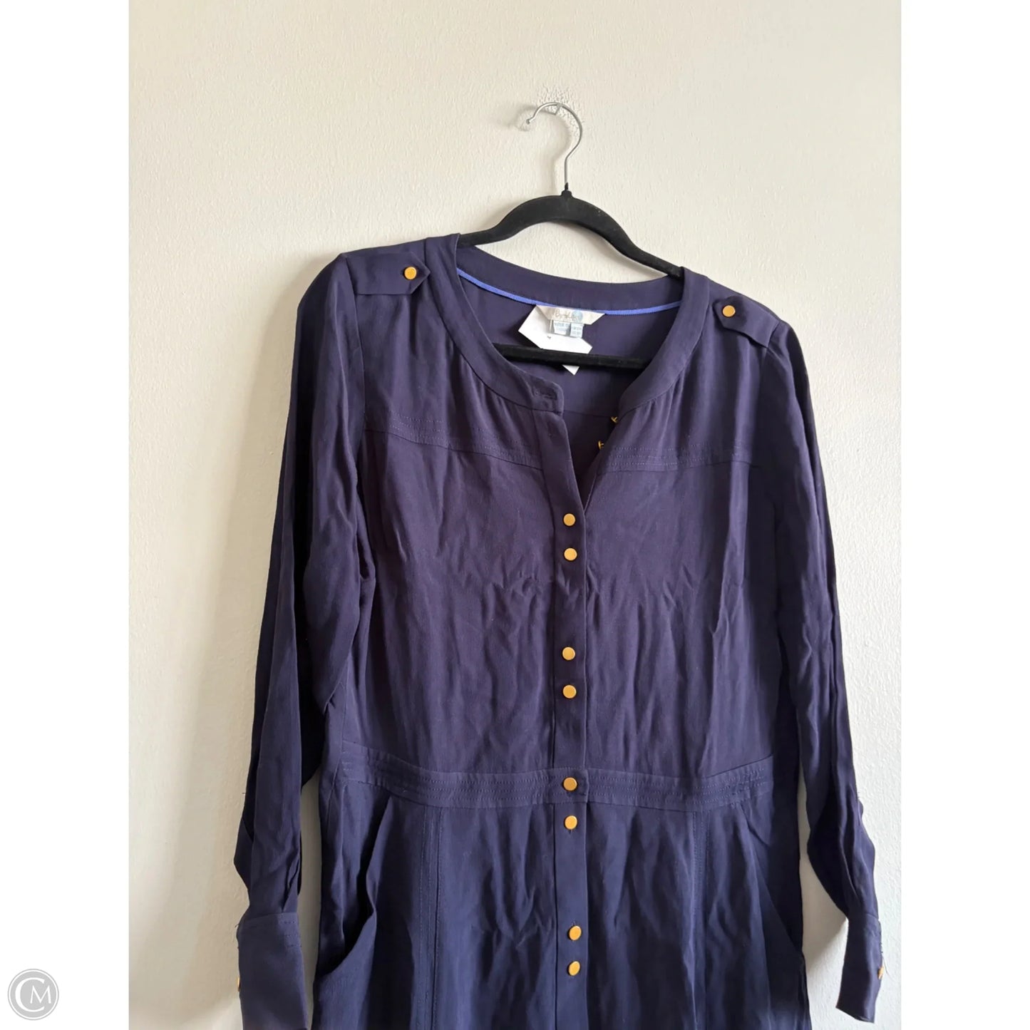 Dress Work By Boden In Navy, Size: 8