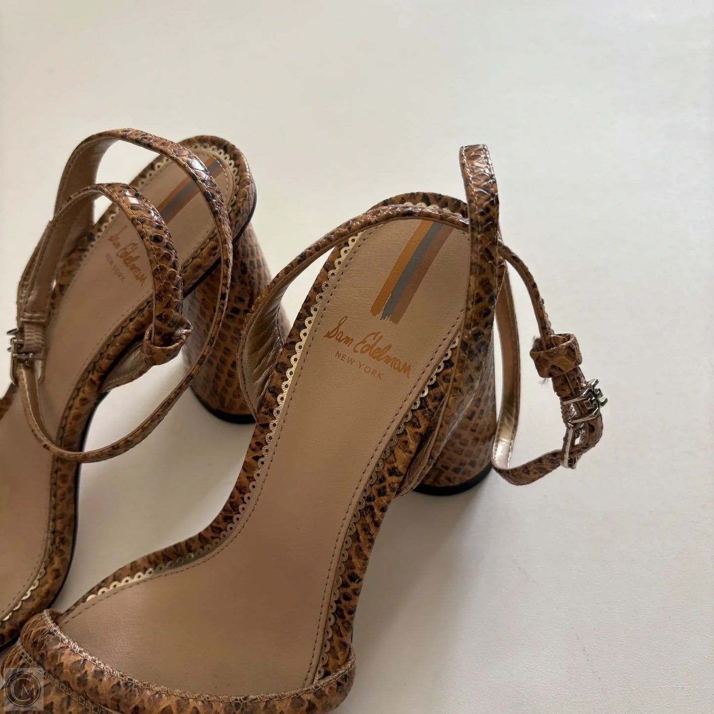 Shoes Heels Block By Sam Edelman In Animal Print, Size: 6.5